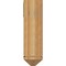 Ekena Millwork Westlake Arts and Crafts Rough Sawn Bracket w/ Offset Brace, Western Red Cedar, 8"W x 24"D x 28"H BKT0806X24X28WTL03RWR - alternate 3